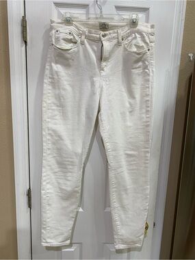 J. Crew White Skinny Jeans